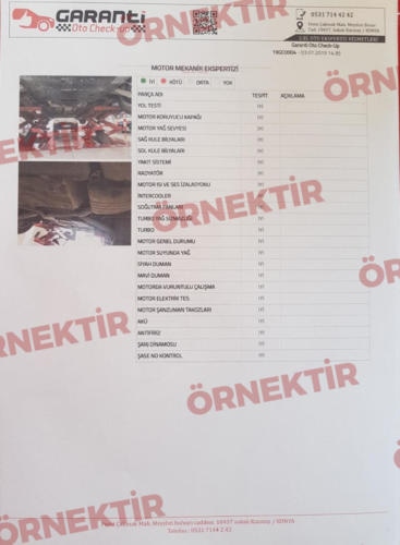 Örnek Rapor
