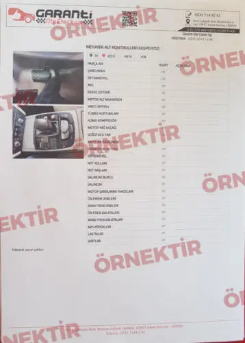 Örnek Rapor
