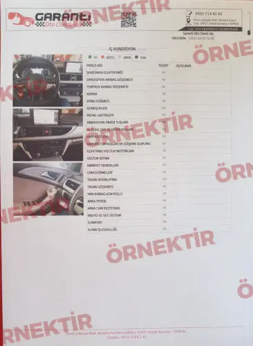 Örnek Rapor