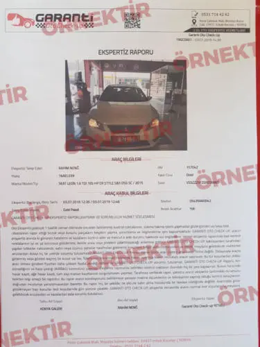 Örnek Rapor